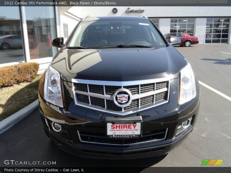 Black Raven / Ebony/Ebony 2012 Cadillac SRX Performance AWD