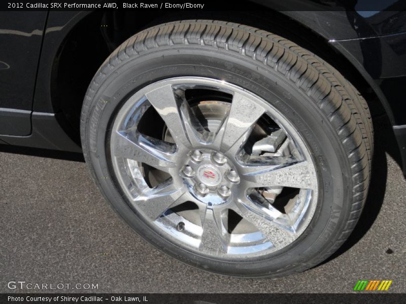 Black Raven / Ebony/Ebony 2012 Cadillac SRX Performance AWD