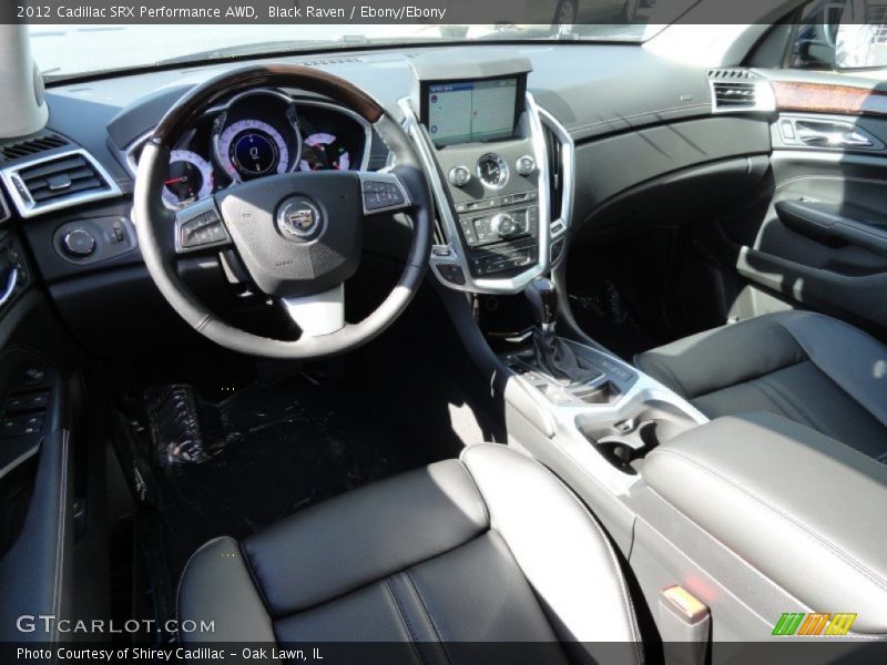 Black Raven / Ebony/Ebony 2012 Cadillac SRX Performance AWD
