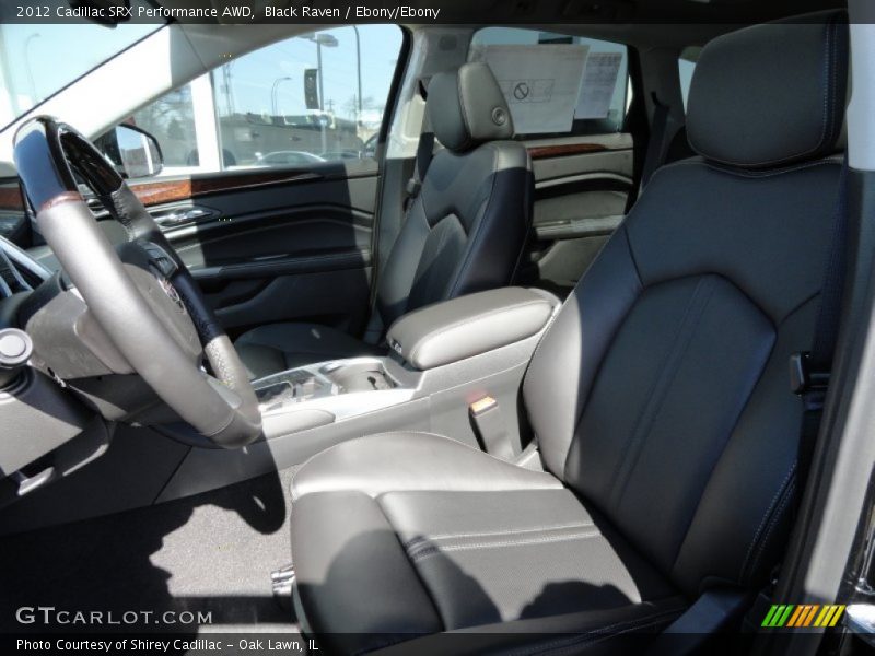 Black Raven / Ebony/Ebony 2012 Cadillac SRX Performance AWD