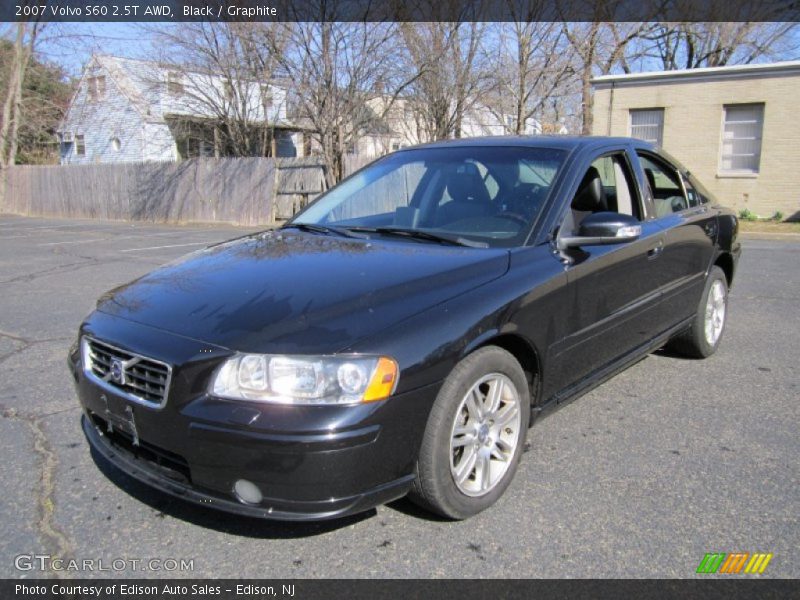 Black / Graphite 2007 Volvo S60 2.5T AWD