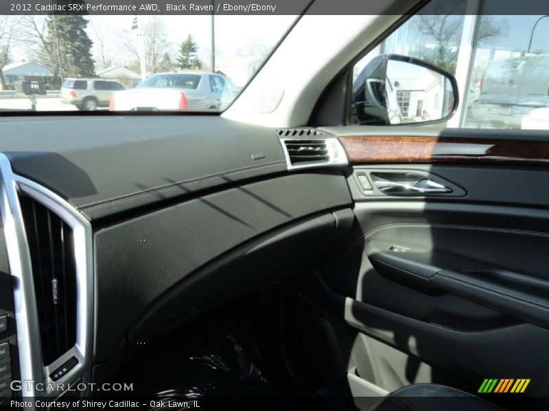 Black Raven / Ebony/Ebony 2012 Cadillac SRX Performance AWD