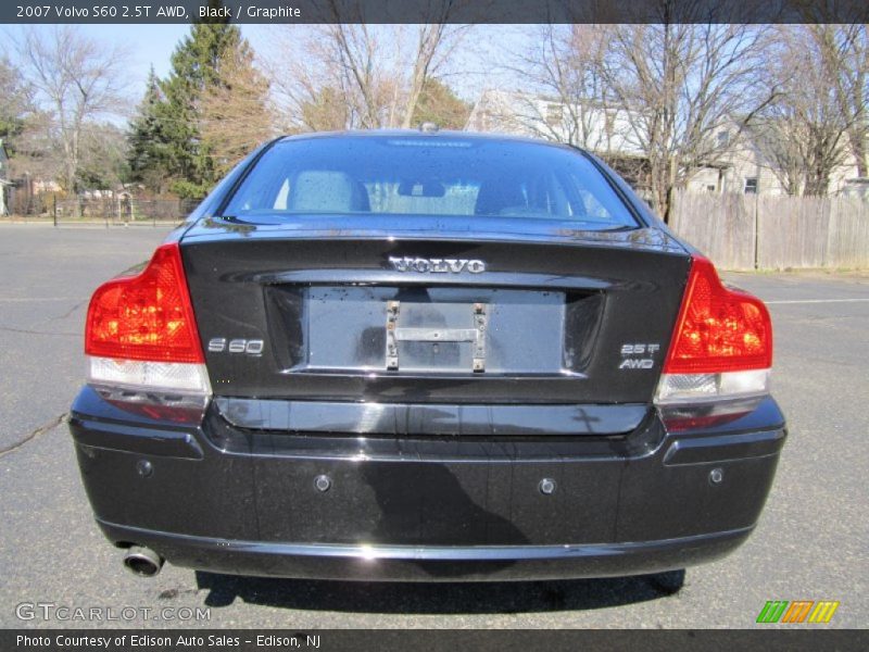 Black / Graphite 2007 Volvo S60 2.5T AWD