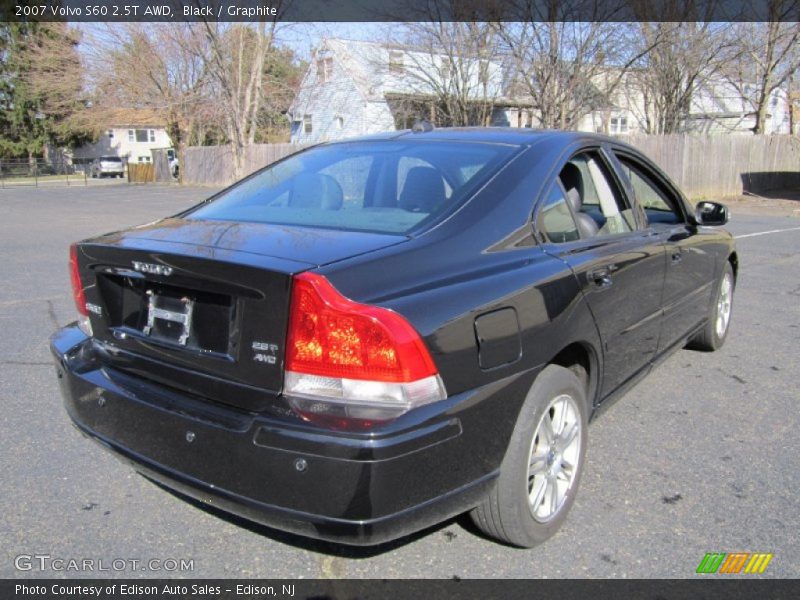 Black / Graphite 2007 Volvo S60 2.5T AWD