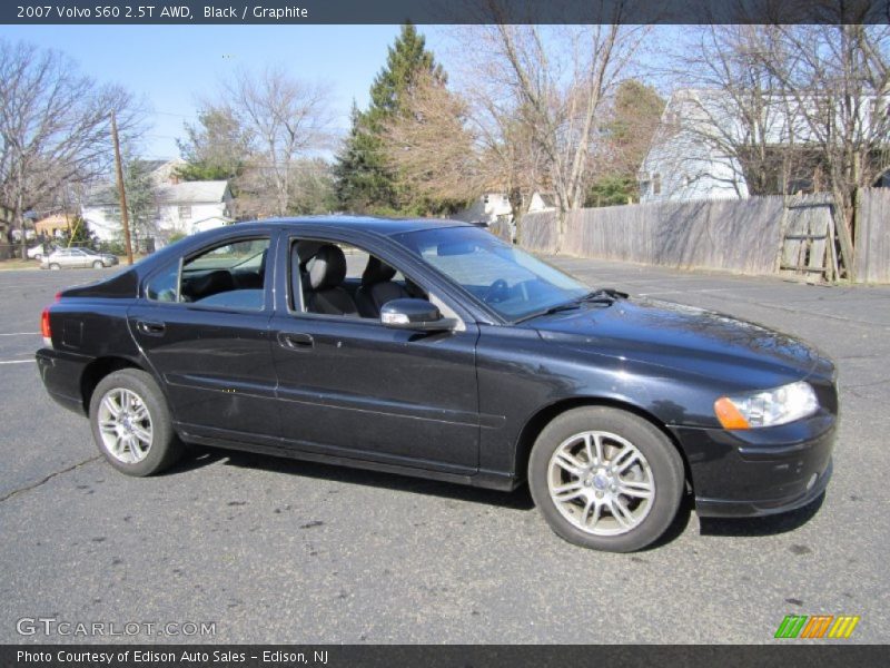 Black / Graphite 2007 Volvo S60 2.5T AWD