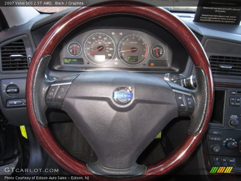 Black / Graphite 2007 Volvo S60 2.5T AWD