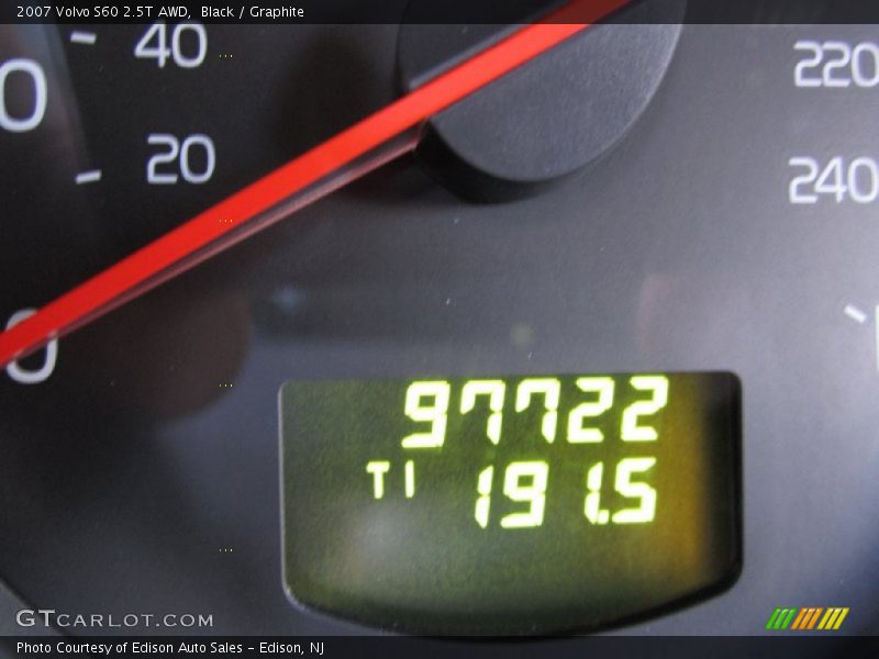 Black / Graphite 2007 Volvo S60 2.5T AWD