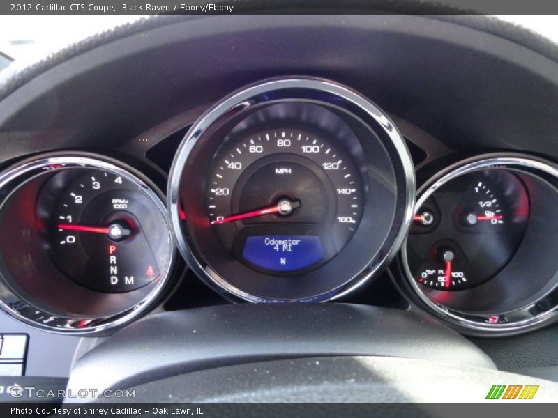  2012 CTS Coupe Coupe Gauges
