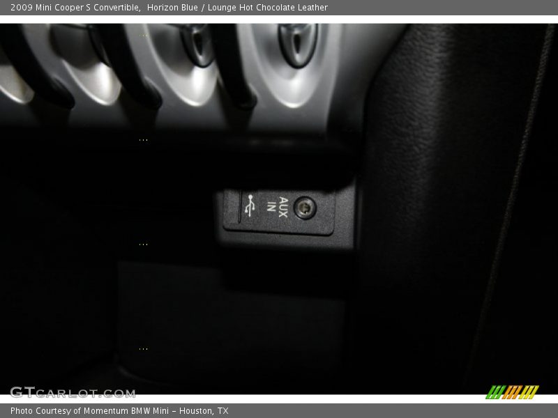 Horizon Blue / Lounge Hot Chocolate Leather 2009 Mini Cooper S Convertible