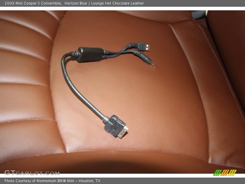 Horizon Blue / Lounge Hot Chocolate Leather 2009 Mini Cooper S Convertible