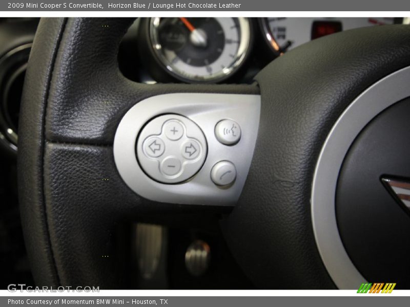 Horizon Blue / Lounge Hot Chocolate Leather 2009 Mini Cooper S Convertible
