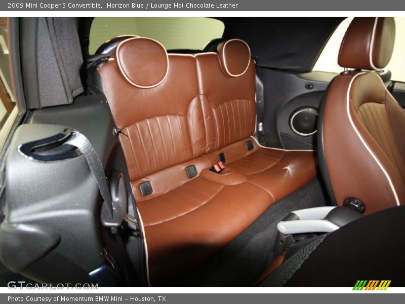 Rear Seat of 2009 Cooper S Convertible