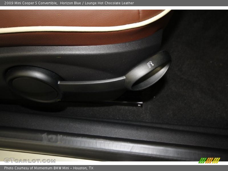 Horizon Blue / Lounge Hot Chocolate Leather 2009 Mini Cooper S Convertible