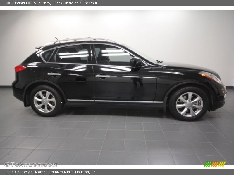Black Obsidian / Chestnut 2008 Infiniti EX 35 Journey