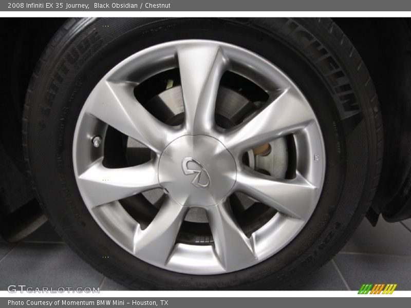 Black Obsidian / Chestnut 2008 Infiniti EX 35 Journey