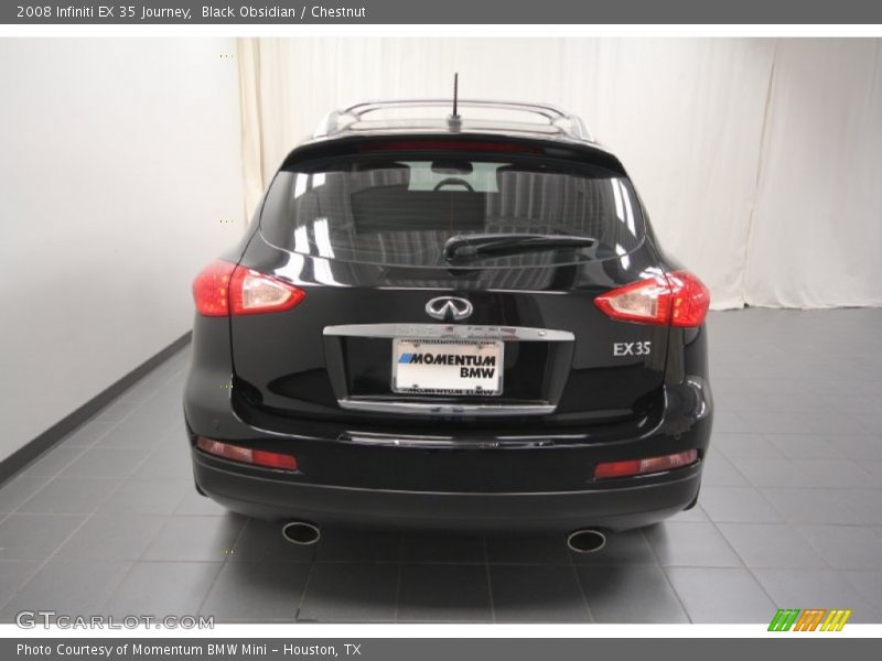 Black Obsidian / Chestnut 2008 Infiniti EX 35 Journey