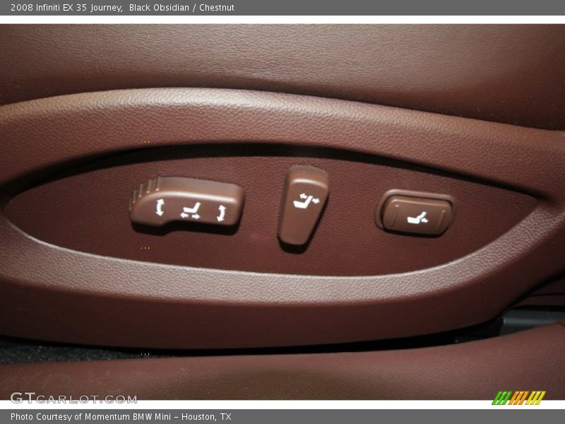 Black Obsidian / Chestnut 2008 Infiniti EX 35 Journey