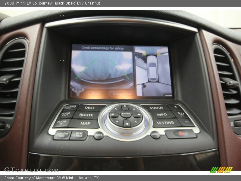 Black Obsidian / Chestnut 2008 Infiniti EX 35 Journey