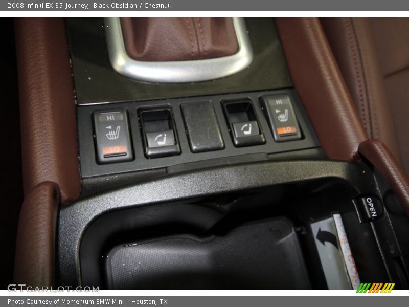 Black Obsidian / Chestnut 2008 Infiniti EX 35 Journey