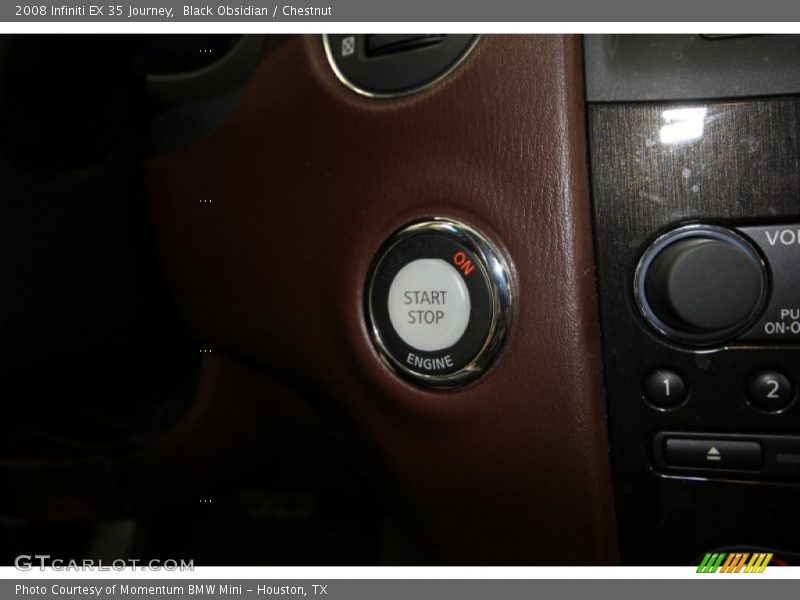 Black Obsidian / Chestnut 2008 Infiniti EX 35 Journey