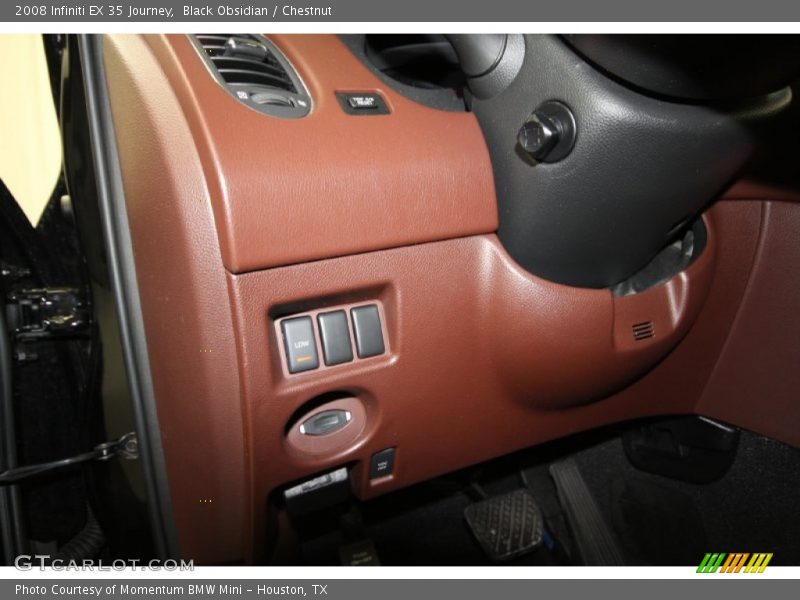 Black Obsidian / Chestnut 2008 Infiniti EX 35 Journey