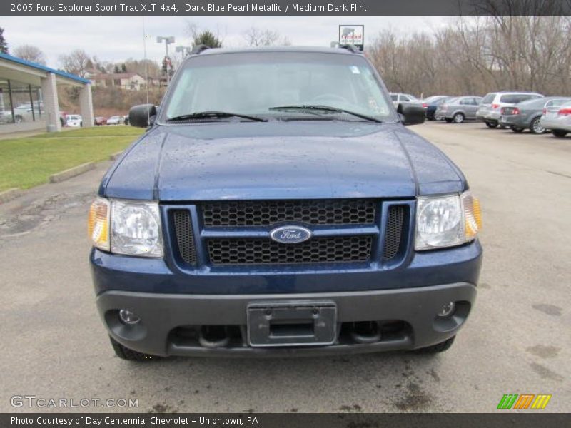 Dark Blue Pearl Metallic / Medium Dark Flint 2005 Ford Explorer Sport Trac XLT 4x4