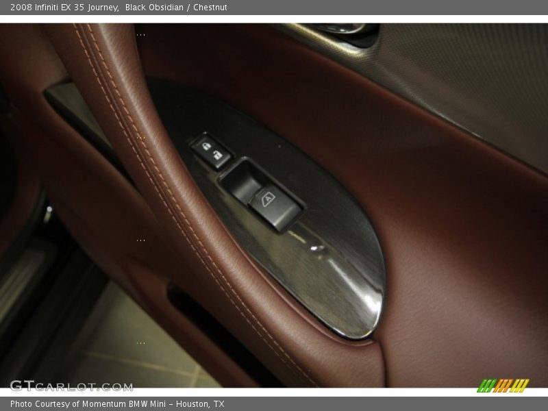 Black Obsidian / Chestnut 2008 Infiniti EX 35 Journey