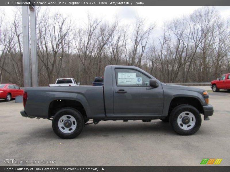  2012 Colorado Work Truck Regular Cab 4x4 Dark Gray Metallic