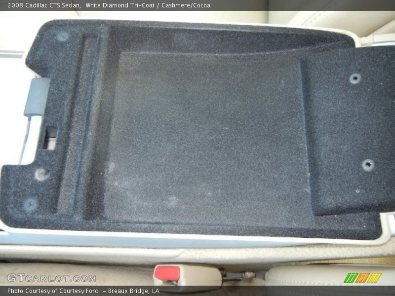 White Diamond Tri-Coat / Cashmere/Cocoa 2008 Cadillac CTS Sedan