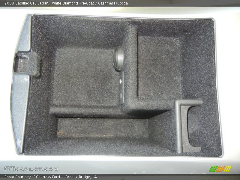 White Diamond Tri-Coat / Cashmere/Cocoa 2008 Cadillac CTS Sedan