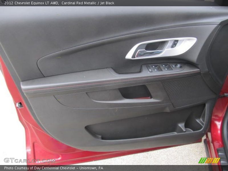 Cardinal Red Metallic / Jet Black 2012 Chevrolet Equinox LT AWD
