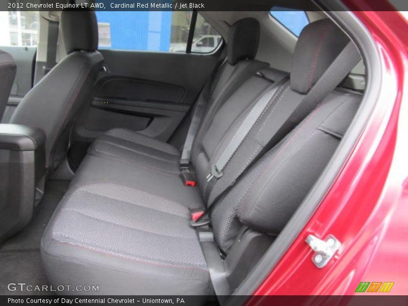 Cardinal Red Metallic / Jet Black 2012 Chevrolet Equinox LT AWD