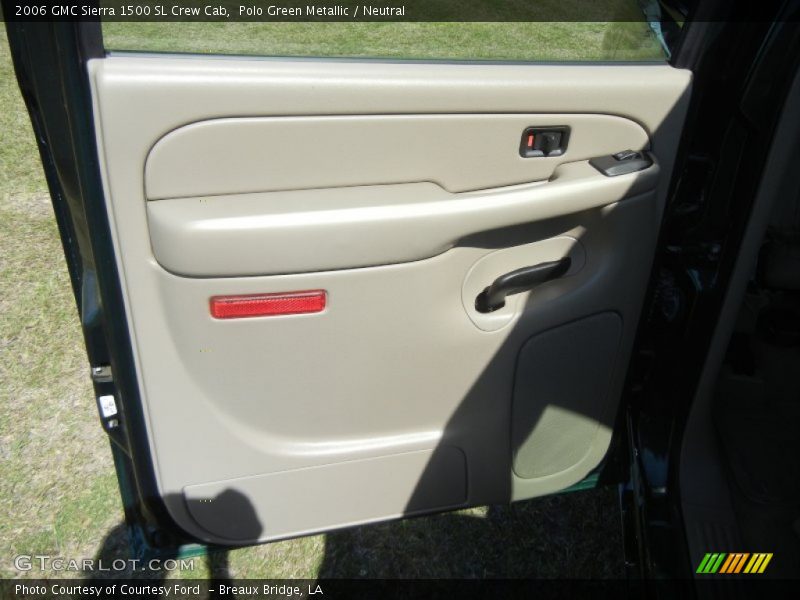 Polo Green Metallic / Neutral 2006 GMC Sierra 1500 SL Crew Cab