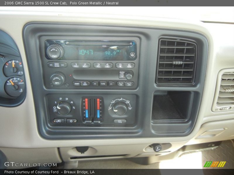 Polo Green Metallic / Neutral 2006 GMC Sierra 1500 SL Crew Cab