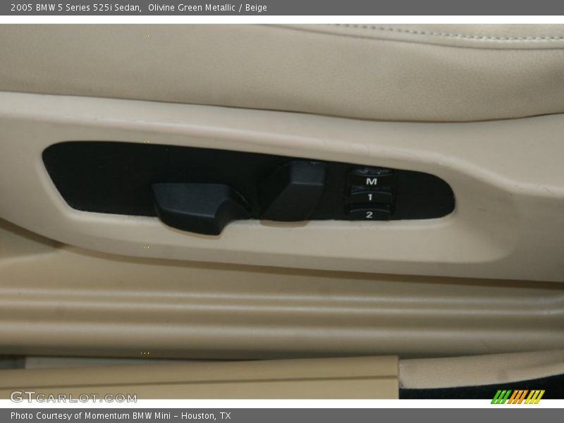 Olivine Green Metallic / Beige 2005 BMW 5 Series 525i Sedan
