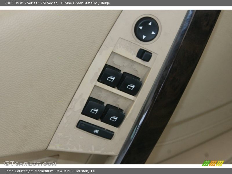 Olivine Green Metallic / Beige 2005 BMW 5 Series 525i Sedan