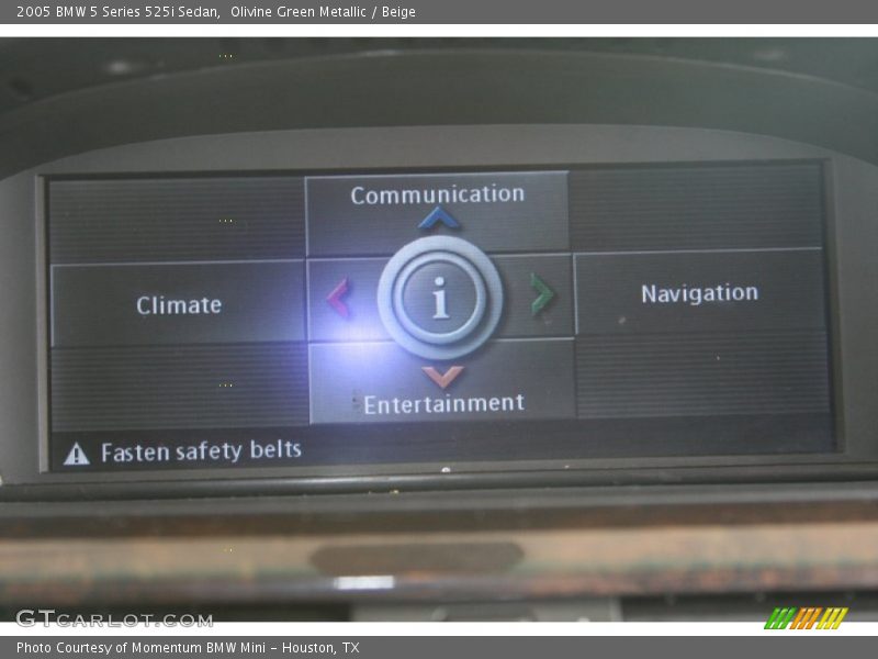 Olivine Green Metallic / Beige 2005 BMW 5 Series 525i Sedan