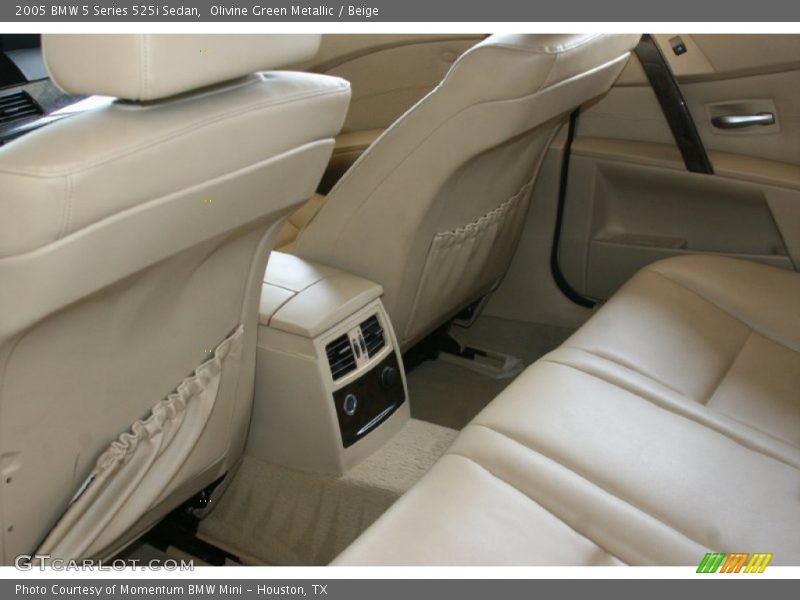 Olivine Green Metallic / Beige 2005 BMW 5 Series 525i Sedan