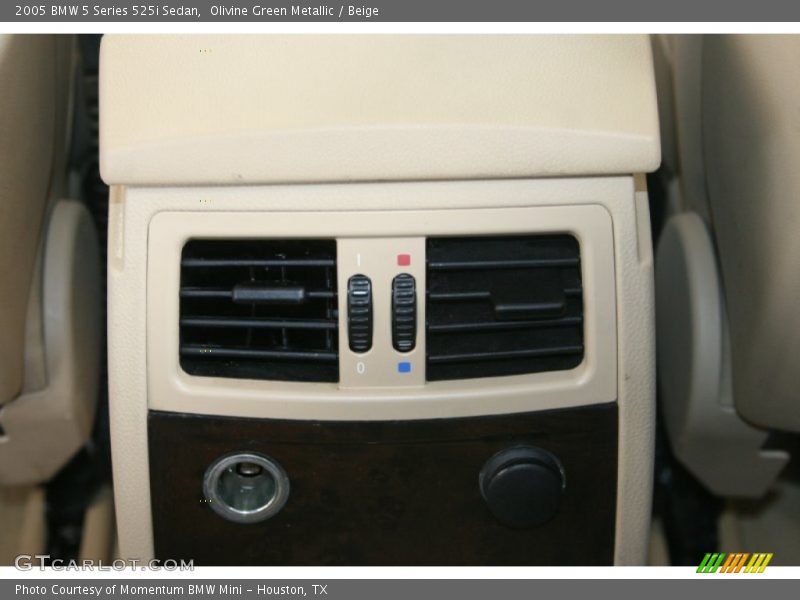 Olivine Green Metallic / Beige 2005 BMW 5 Series 525i Sedan