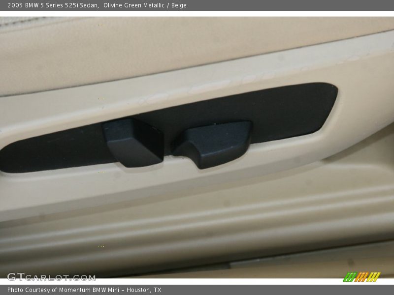 Olivine Green Metallic / Beige 2005 BMW 5 Series 525i Sedan