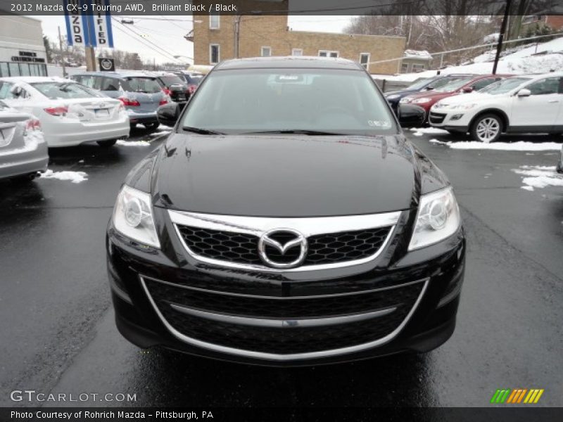Brilliant Black / Black 2012 Mazda CX-9 Touring AWD