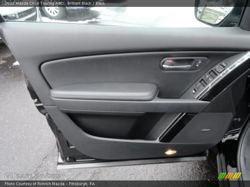 Brilliant Black / Black 2012 Mazda CX-9 Touring AWD