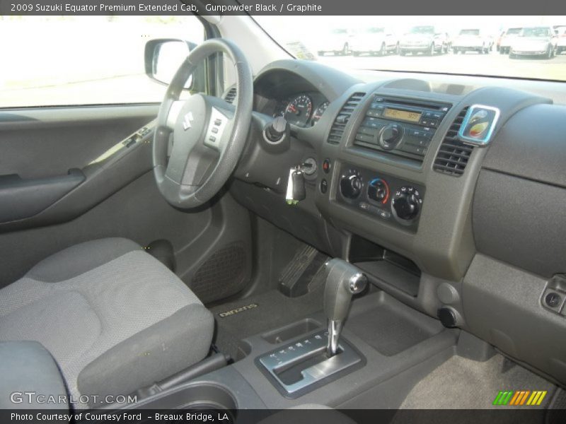 Gunpowder Black / Graphite 2009 Suzuki Equator Premium Extended Cab