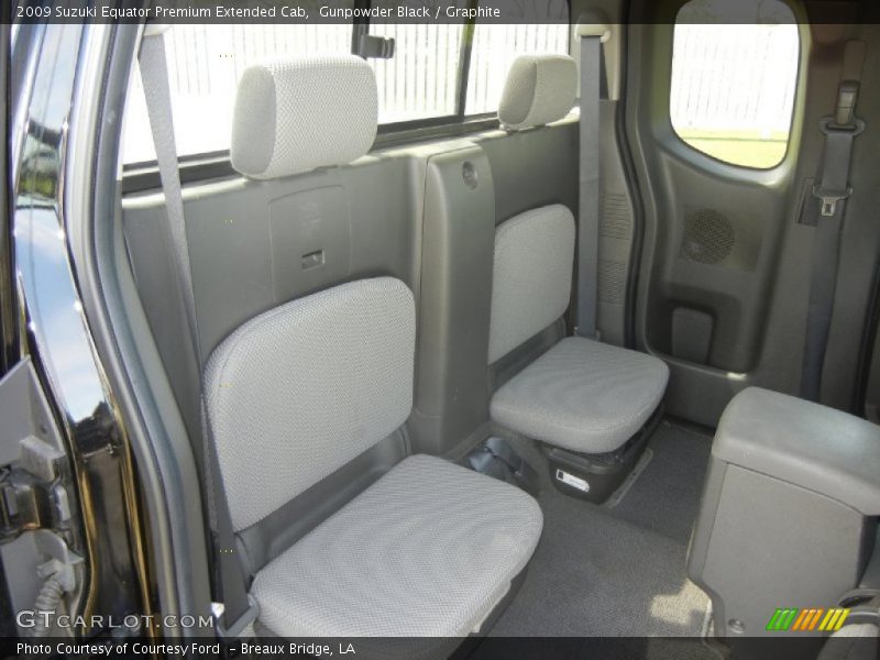 Gunpowder Black / Graphite 2009 Suzuki Equator Premium Extended Cab