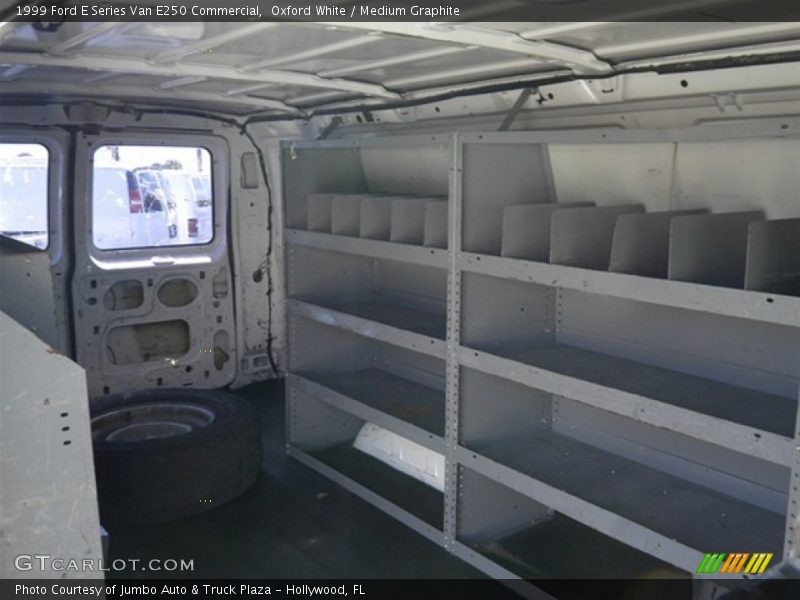 Oxford White / Medium Graphite 1999 Ford E Series Van E250 Commercial
