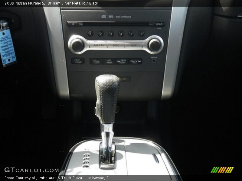 Brilliant Silver Metallic / Black 2009 Nissan Murano S