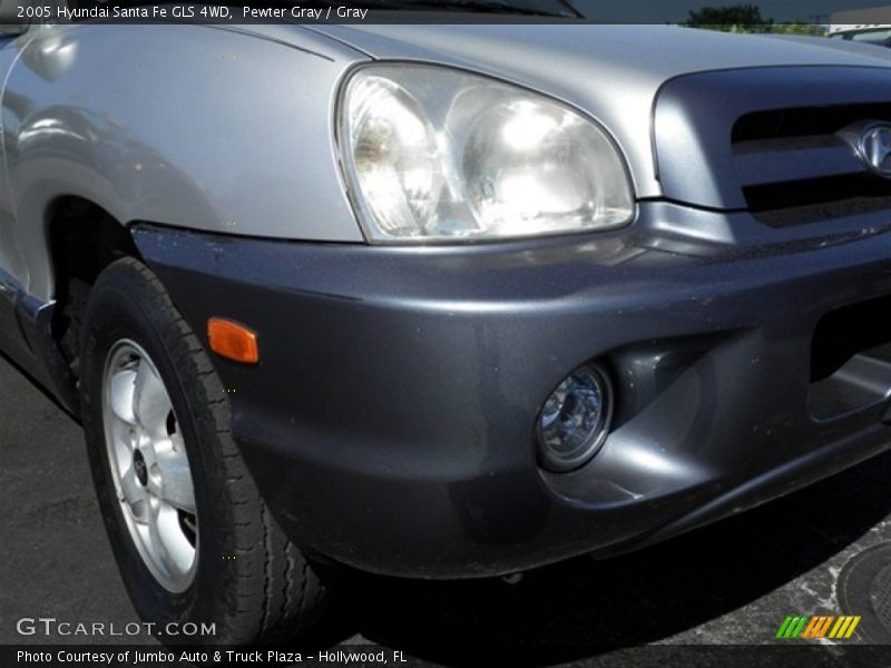 Pewter Gray / Gray 2005 Hyundai Santa Fe GLS 4WD