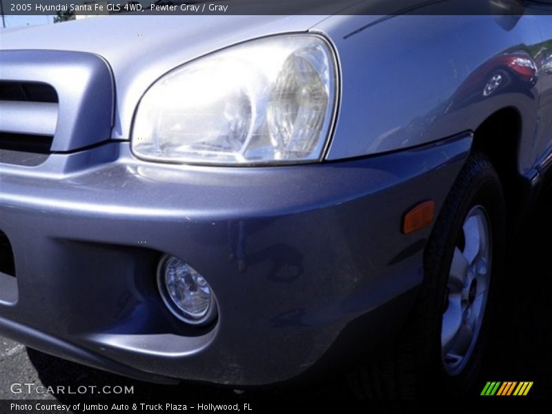 Pewter Gray / Gray 2005 Hyundai Santa Fe GLS 4WD