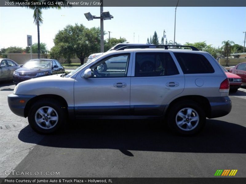 Pewter Gray / Gray 2005 Hyundai Santa Fe GLS 4WD