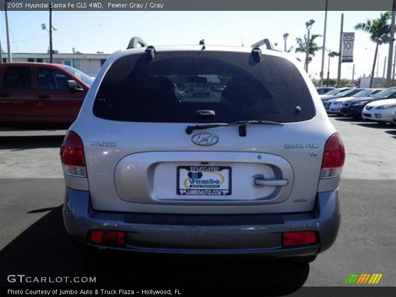 Pewter Gray / Gray 2005 Hyundai Santa Fe GLS 4WD